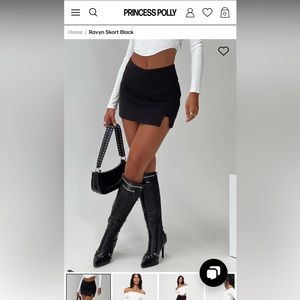 Princess Polly black skirt